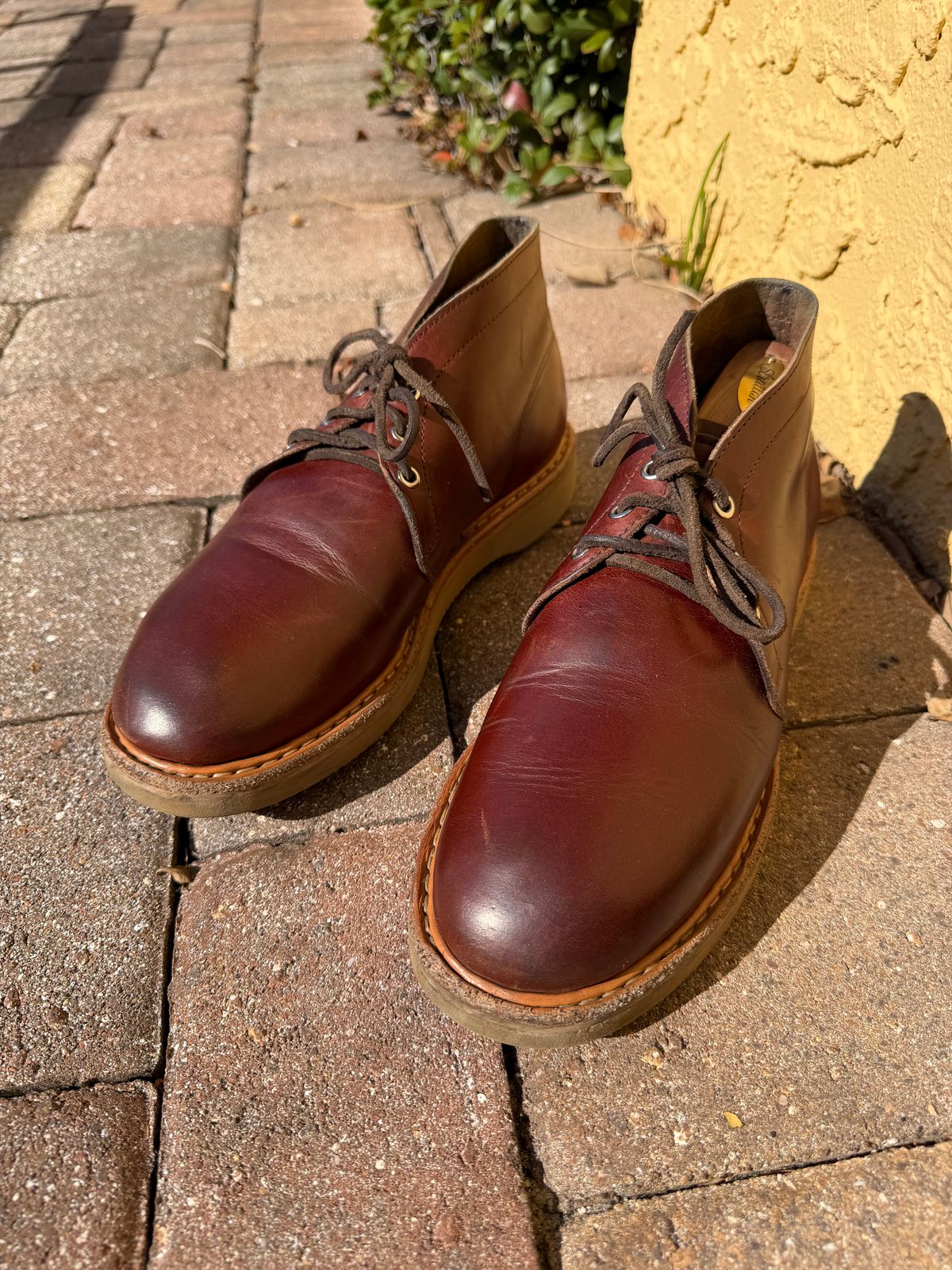 Photo by ComonomoC on December 11, 2025 of the White's Chukka 853 in Seidel British Tan Double Shot.