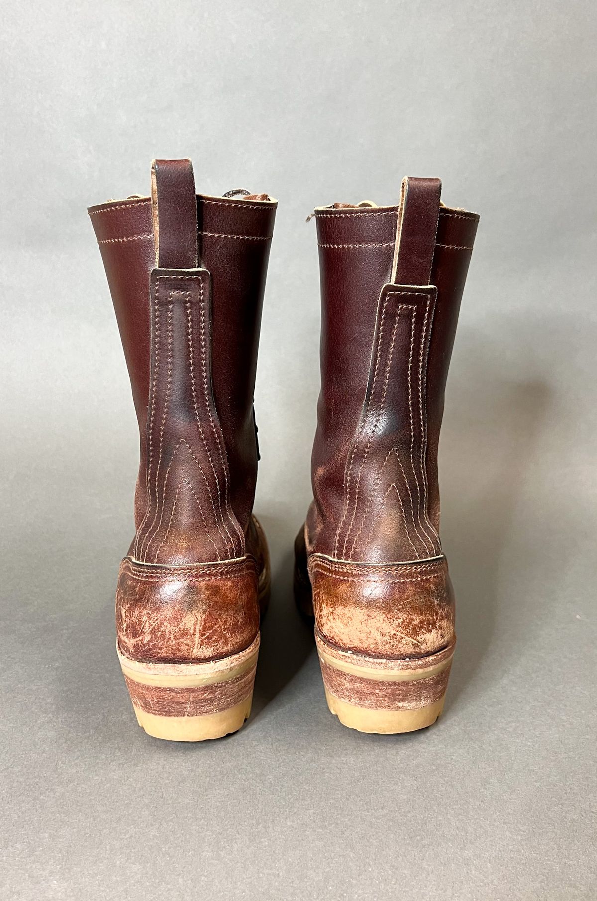 Photo by Bigcountrybonsai on March 6, 2024 of the Nicks MTO in Horween Tan Waxed Flesh.