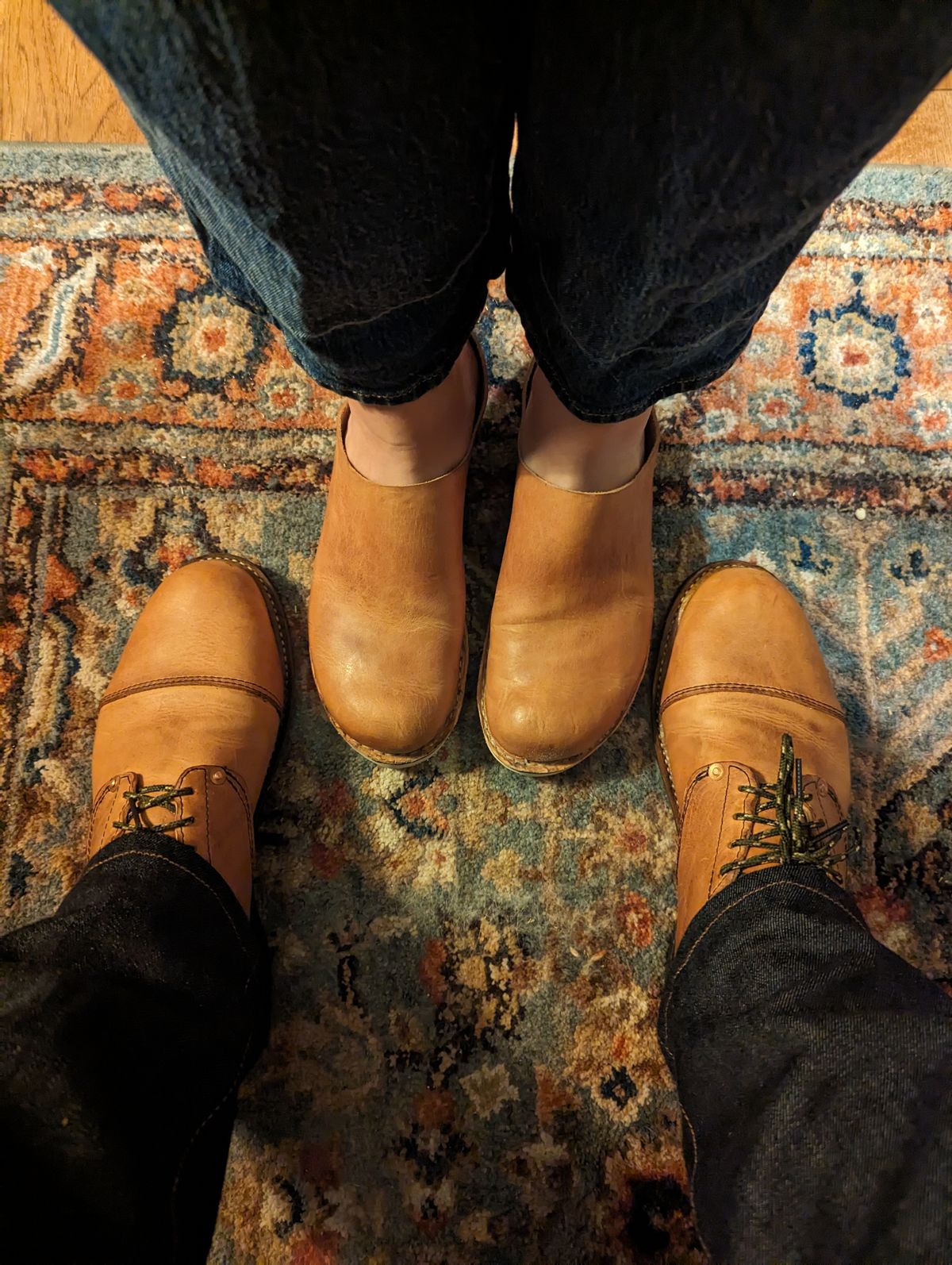Photo by hooknpunch on October 3, 2023 of the Hook & Punch Derby Shoe in Conceria MPG Aragona English Tan.