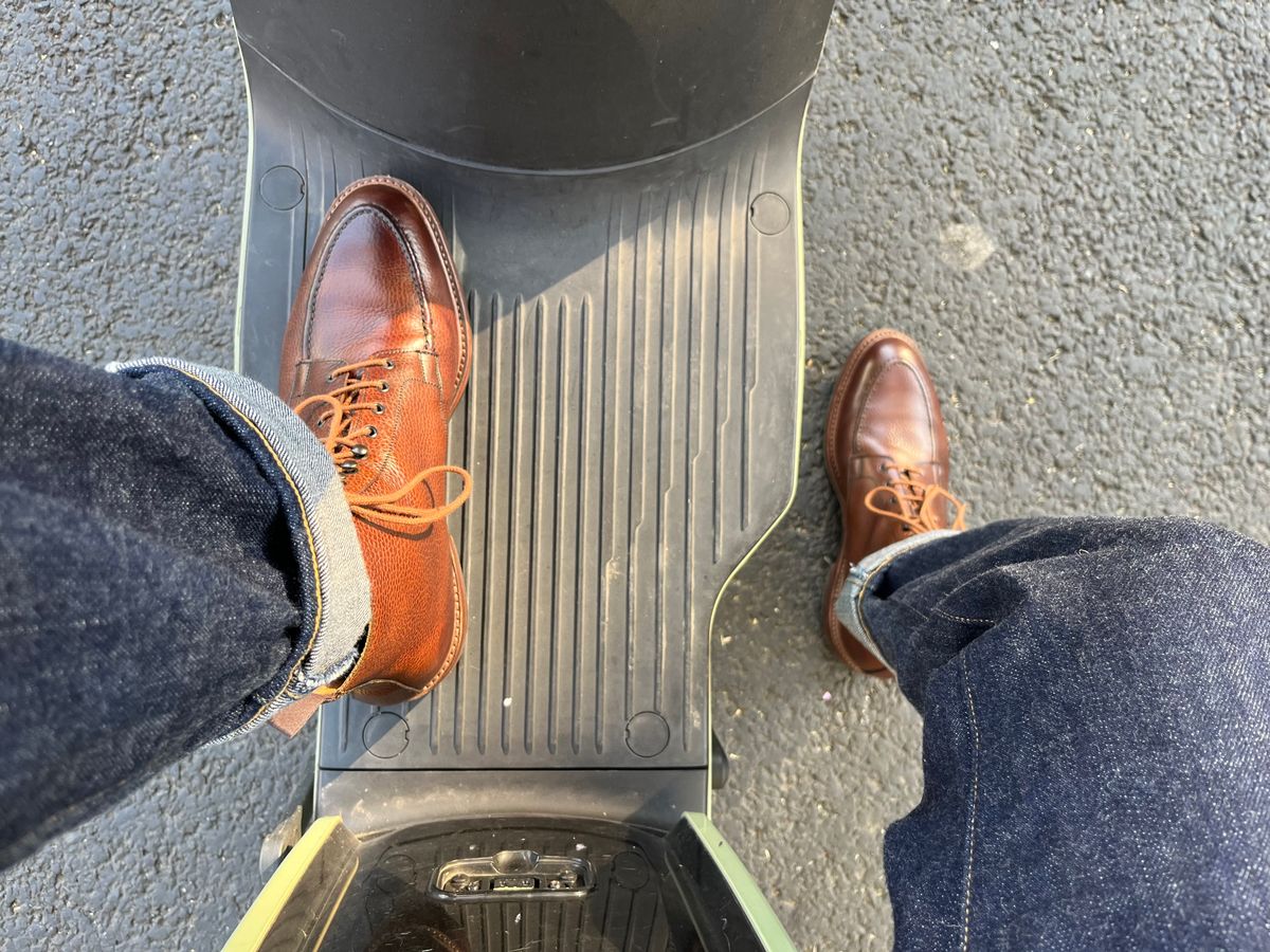 Photo by mr_spud on November 3, 2025 of the Crockett & Jones Galway 2 in Dark Brown Scotch Grain.