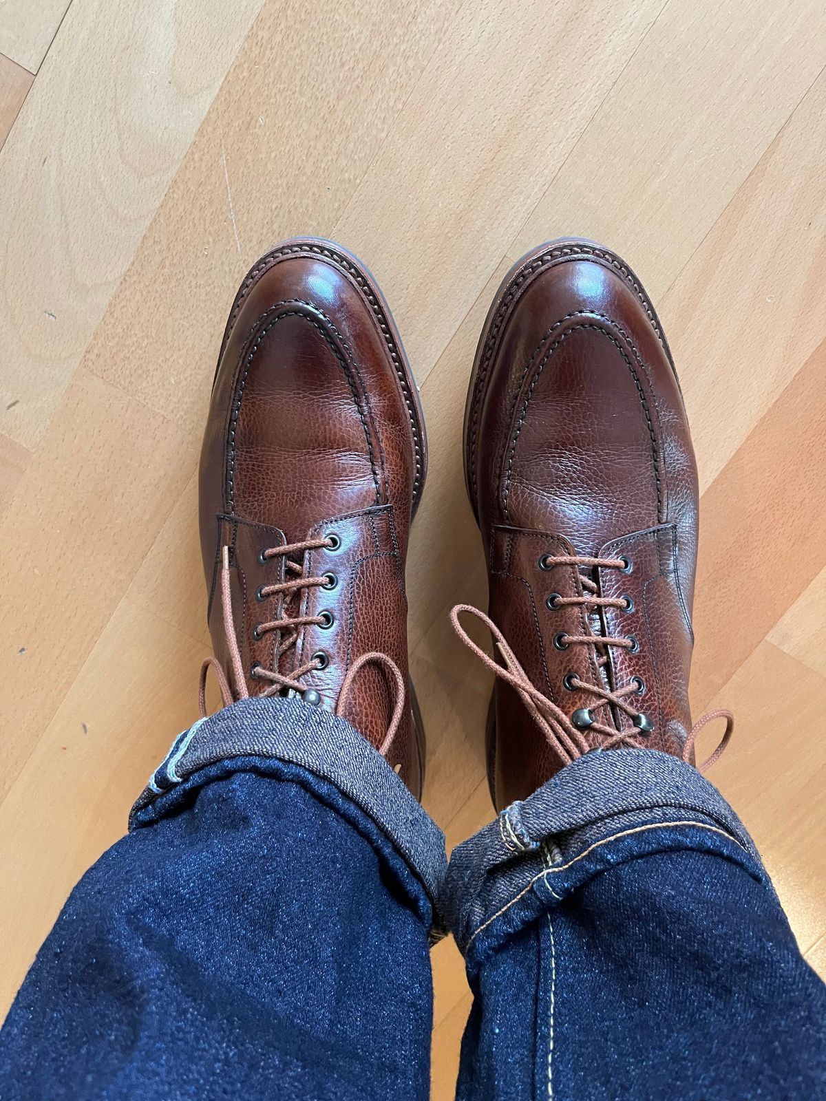 Photo by mr_spud on November 12, 2025 of the Crockett & Jones Galway 2 in Dark Brown Scotch Grain.