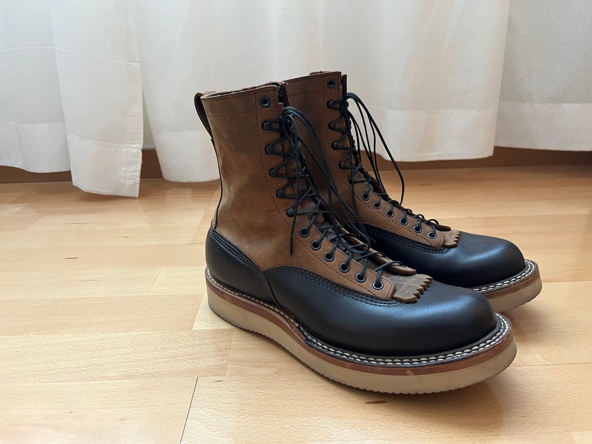 Photo by mr_spud on February 14, 2025 of the White's C350-CS in Seidel Brown Dress & Brown Distress.