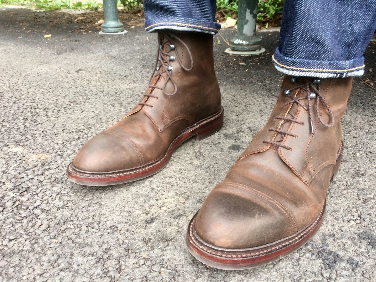 Photo by mr_spud on July 12, 2021 of the Crockett & Jones Coniston in Dark Brown Roughout Suede.