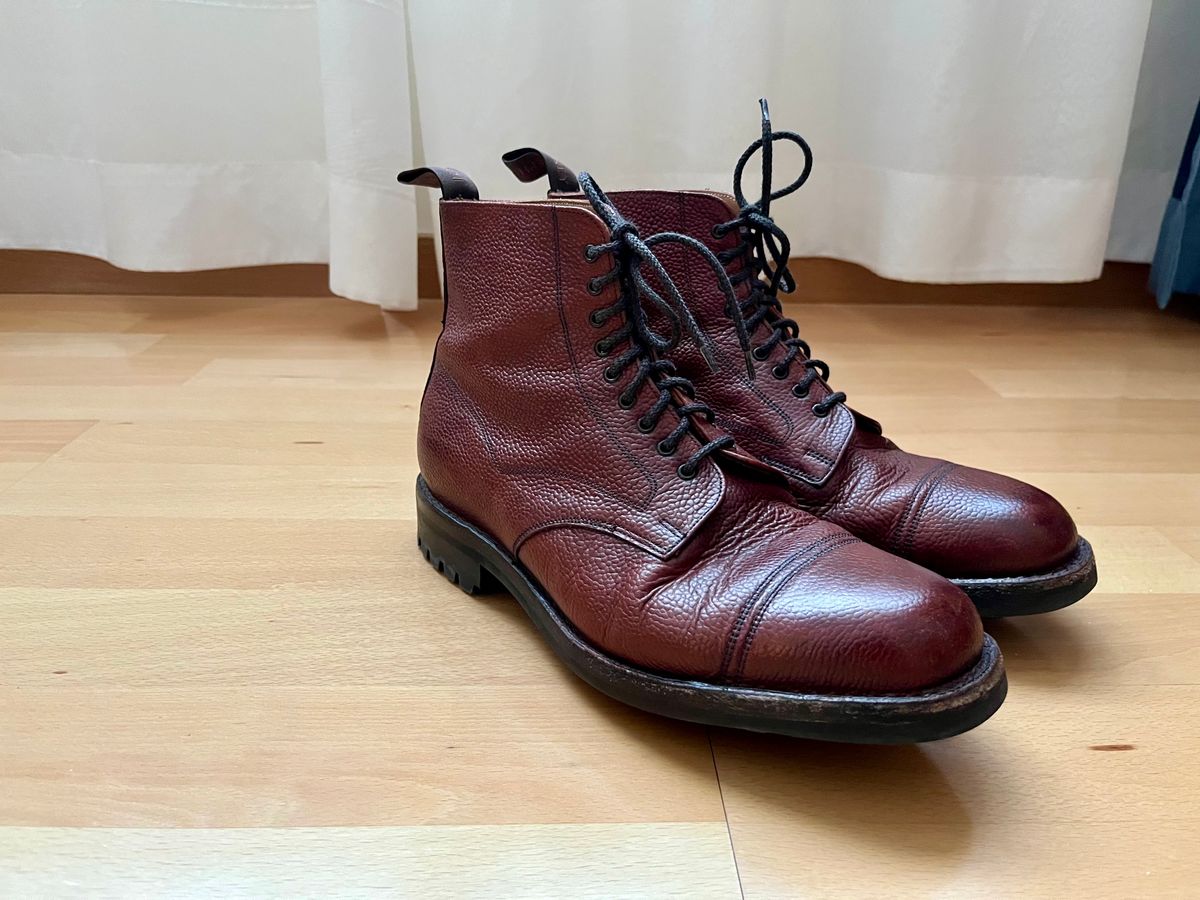 Photo by mr_spud on February 19, 2025 of the Cheaney Pennine 2 in D'Annonay Scotch Grain Calf.