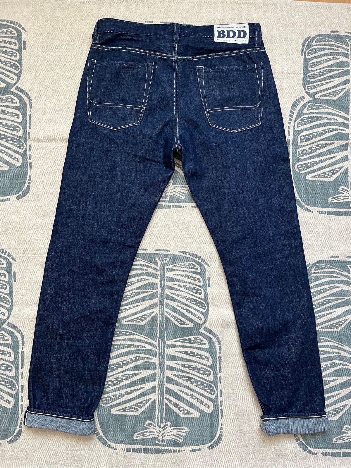 Photo by mr_spud on February 7, 2024 of the Benzak Denim Vintage Indigo 11 Oz Selvedge in Unknown Material.