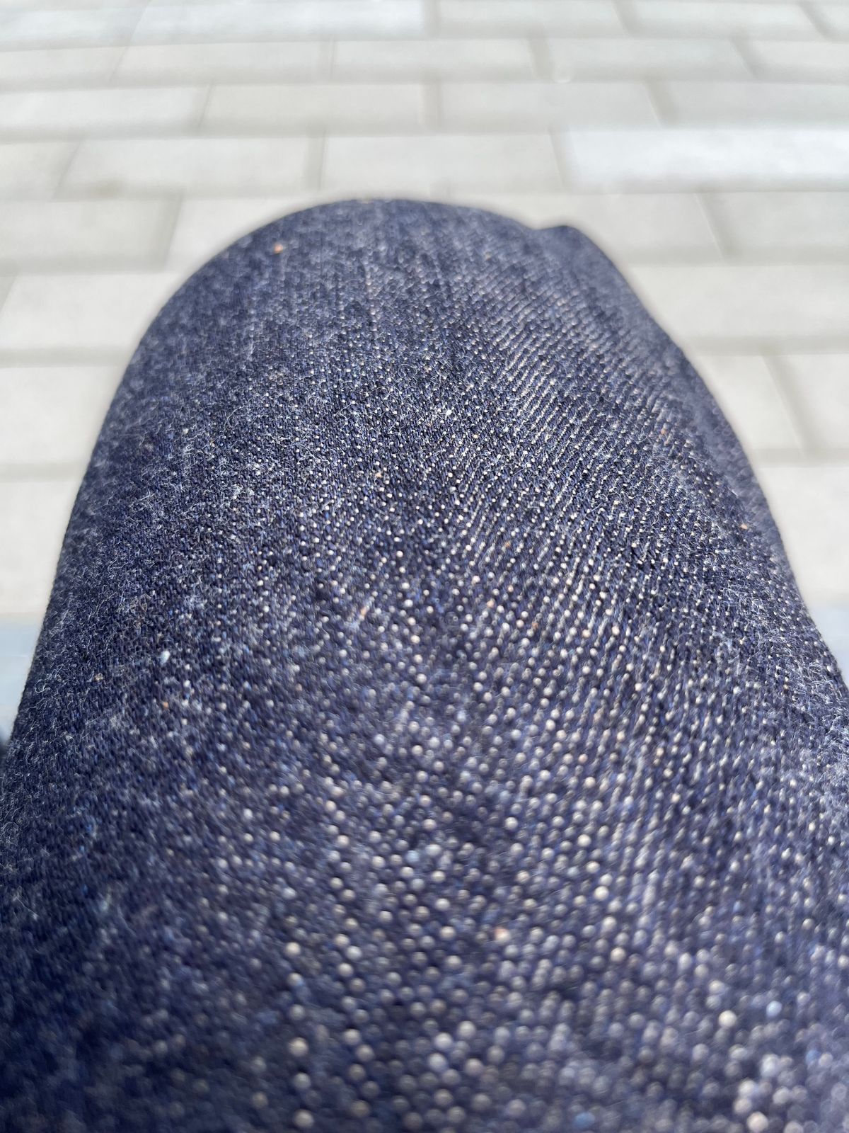 Photo by mr_spud on August 31, 2023 of the Studio D’Artisan Fox Fibre G3 14 Oz Selvedge in Unknown Material.