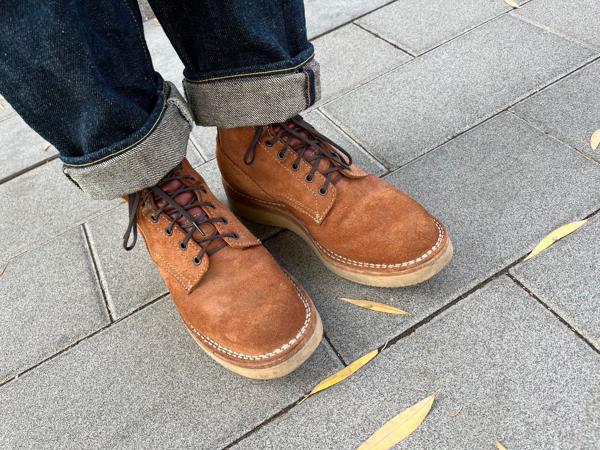 Photo by mr_spud on November 19, 2024 of the White's C350-CS in Seidel Red Dog Oil Tan Roughout.