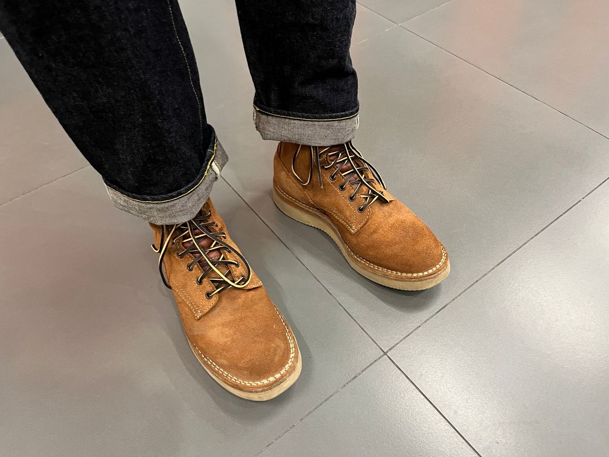 Photo by mr_spud on December 14, 2024 of the White's C350-CS in Seidel Red Dog Oil Tan Roughout.
