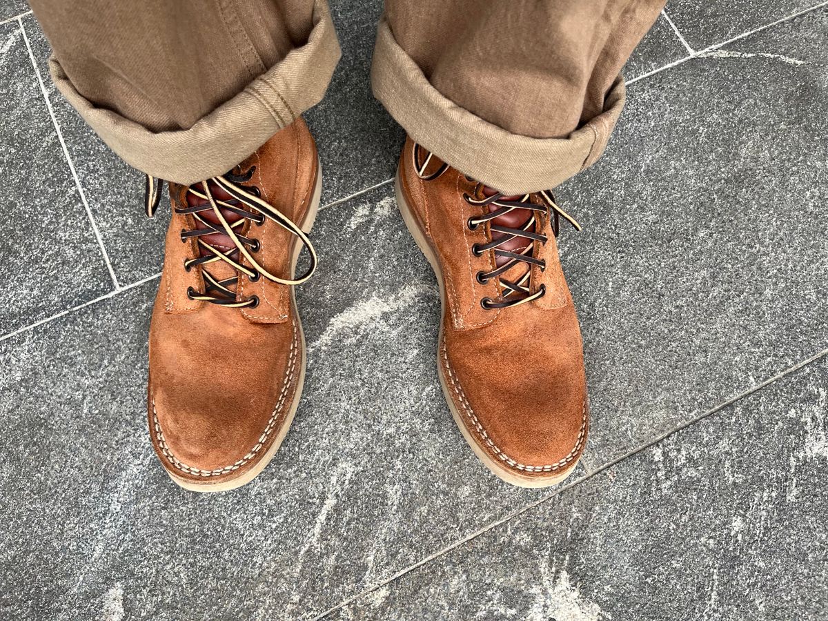Photo by mr_spud on December 15, 2024 of the White's C350-CS in Seidel Red Dog Oil Tan Roughout.