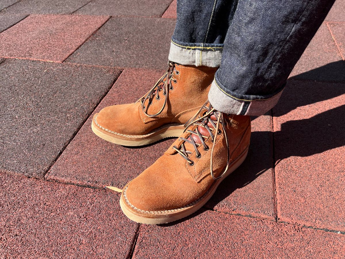 Photo by mr_spud on December 17, 2024 of the White's C350-CS in Seidel Red Dog Oil Tan Roughout.