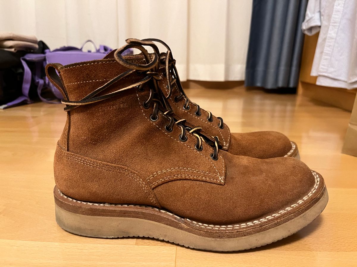 Photo by mr_spud on December 21, 2024 of the White's C350-CS in Seidel Red Dog Oil Tan Roughout.
