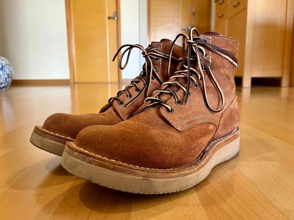 Photo by mr_spud on December 30, 2024 of the White's C350-CS in Seidel Red Dog Oil Tan Roughout.