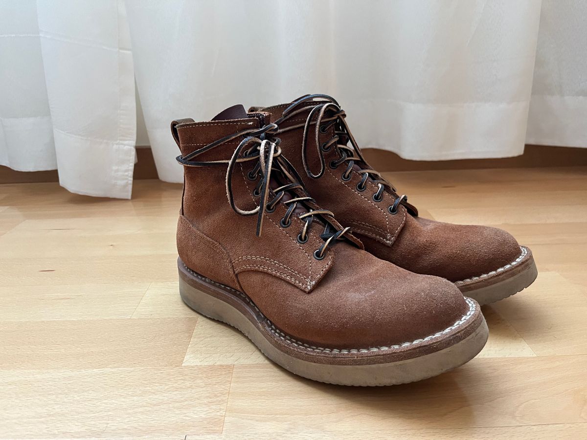 Photo by mr_spud on February 14, 2025 of the White's C350-CS in Seidel Red Dog Oil Tan Roughout.