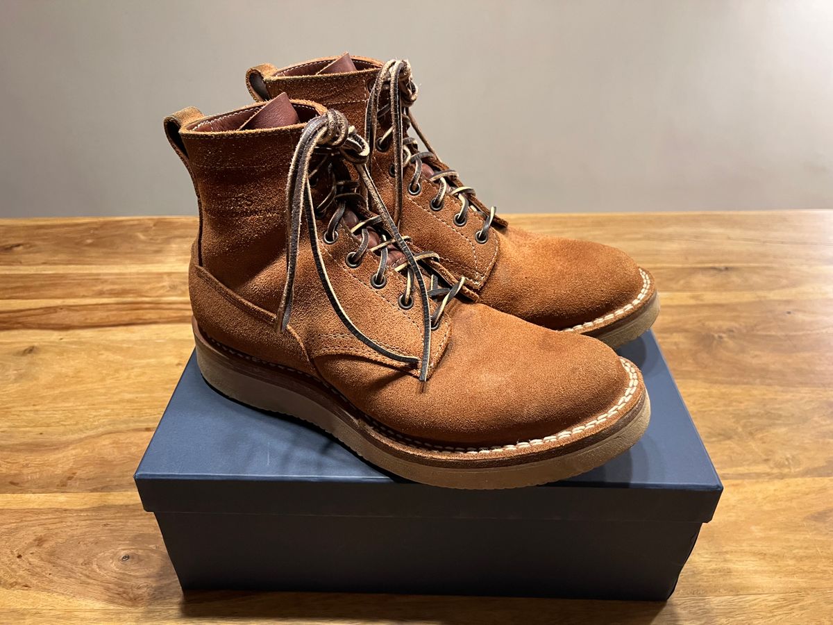 Photo by mr_spud on March 20, 2025 of the White's C350-CS in Seidel Red Dog Oil Tan Roughout.