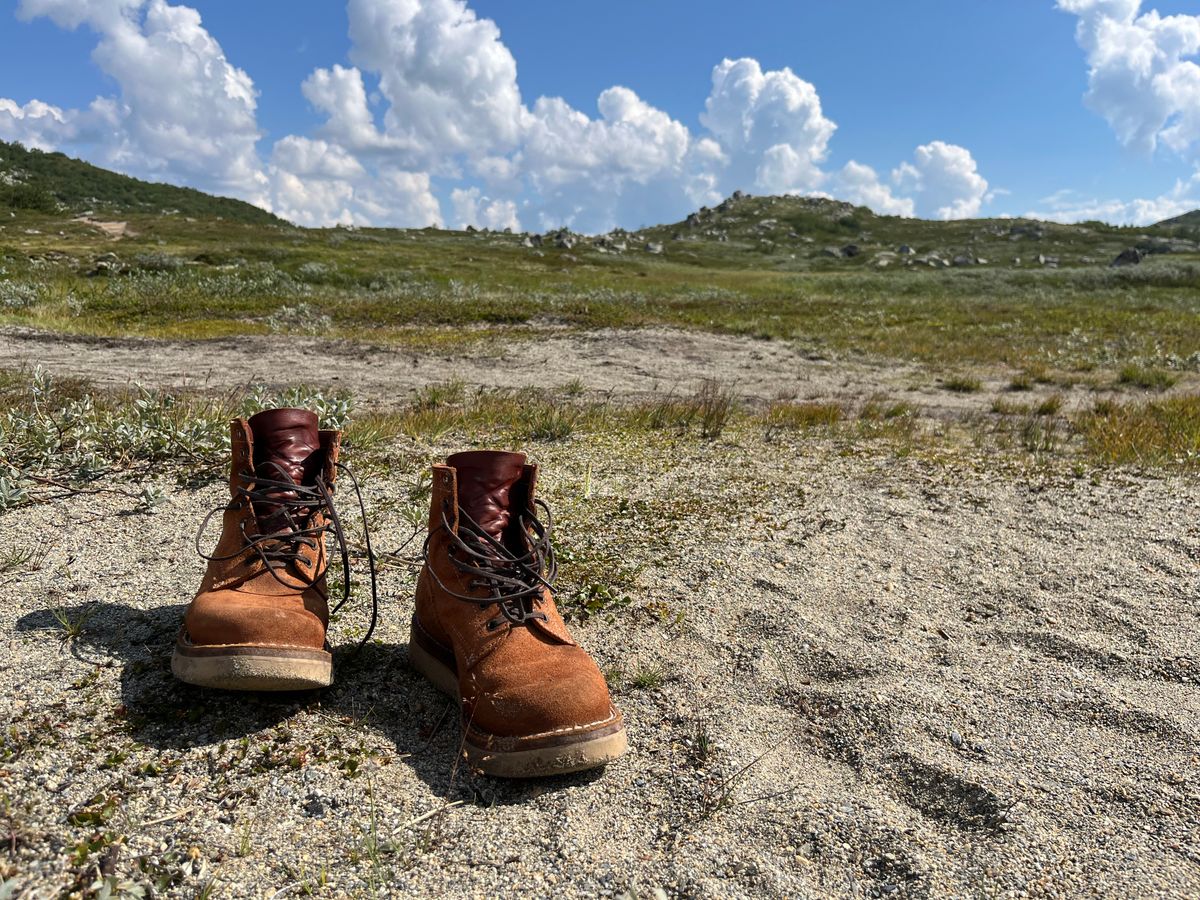Photo by mr_spud on July 19, 2025 of the White's C350-CS in Seidel Red Dog Oil Tan Roughout.