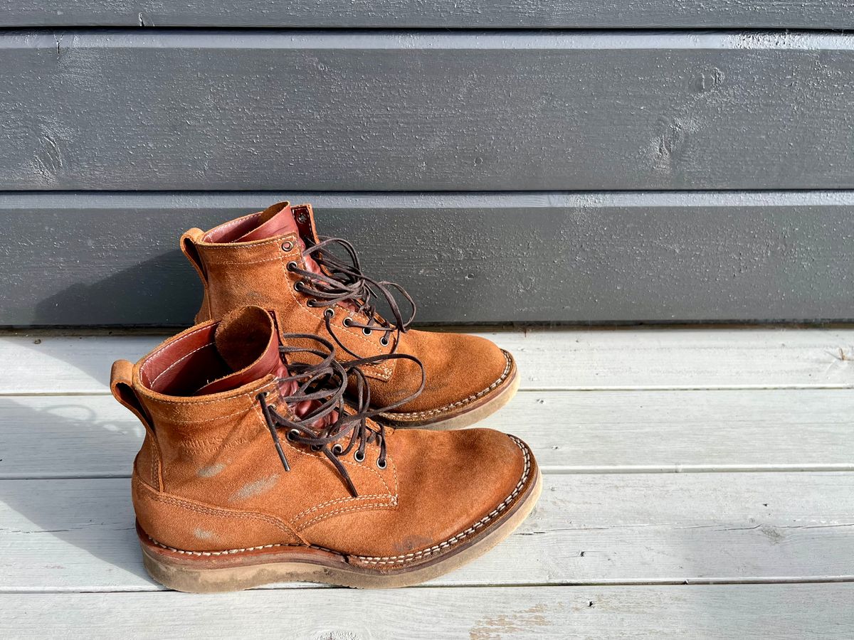 Photo by mr_spud on July 26, 2025 of the White's C350-CS in Seidel Red Dog Oil Tan Roughout.