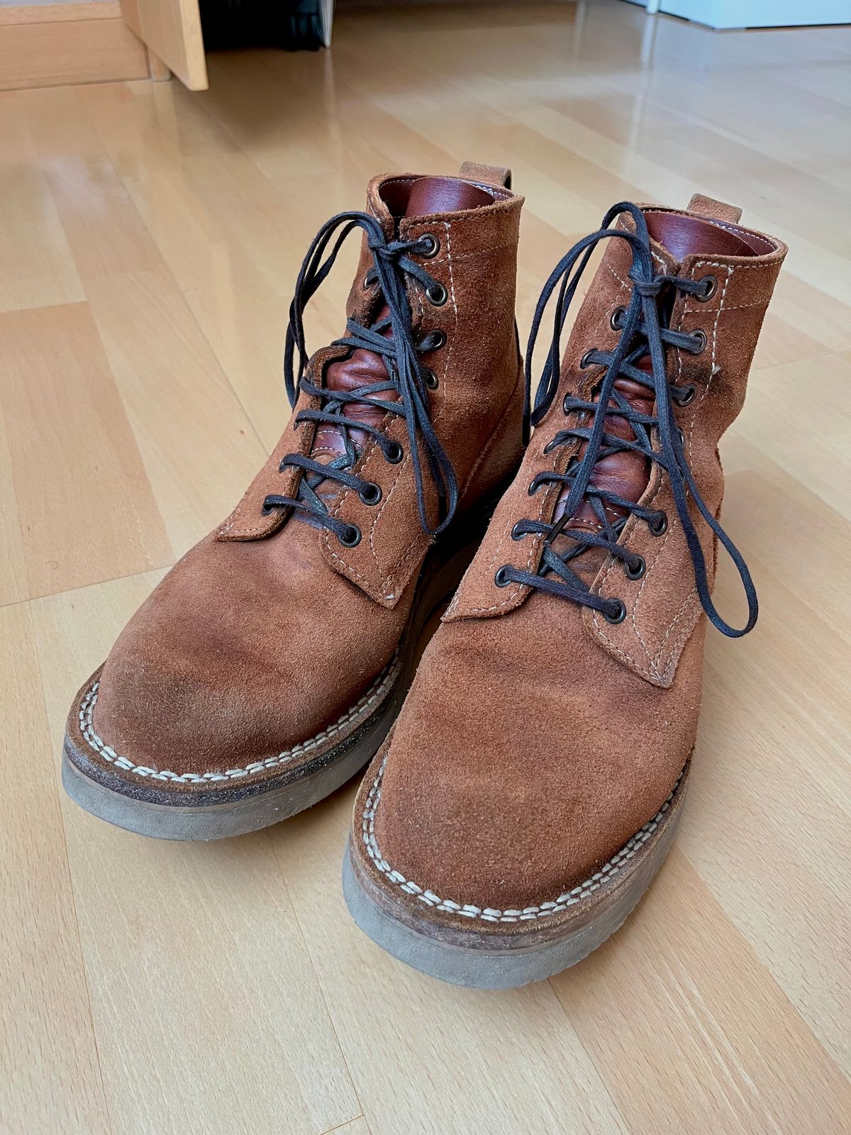 Photo by mr_spud on August 9, 2025 of the White's C350-CS in Seidel Red Dog Oil Tan Roughout.