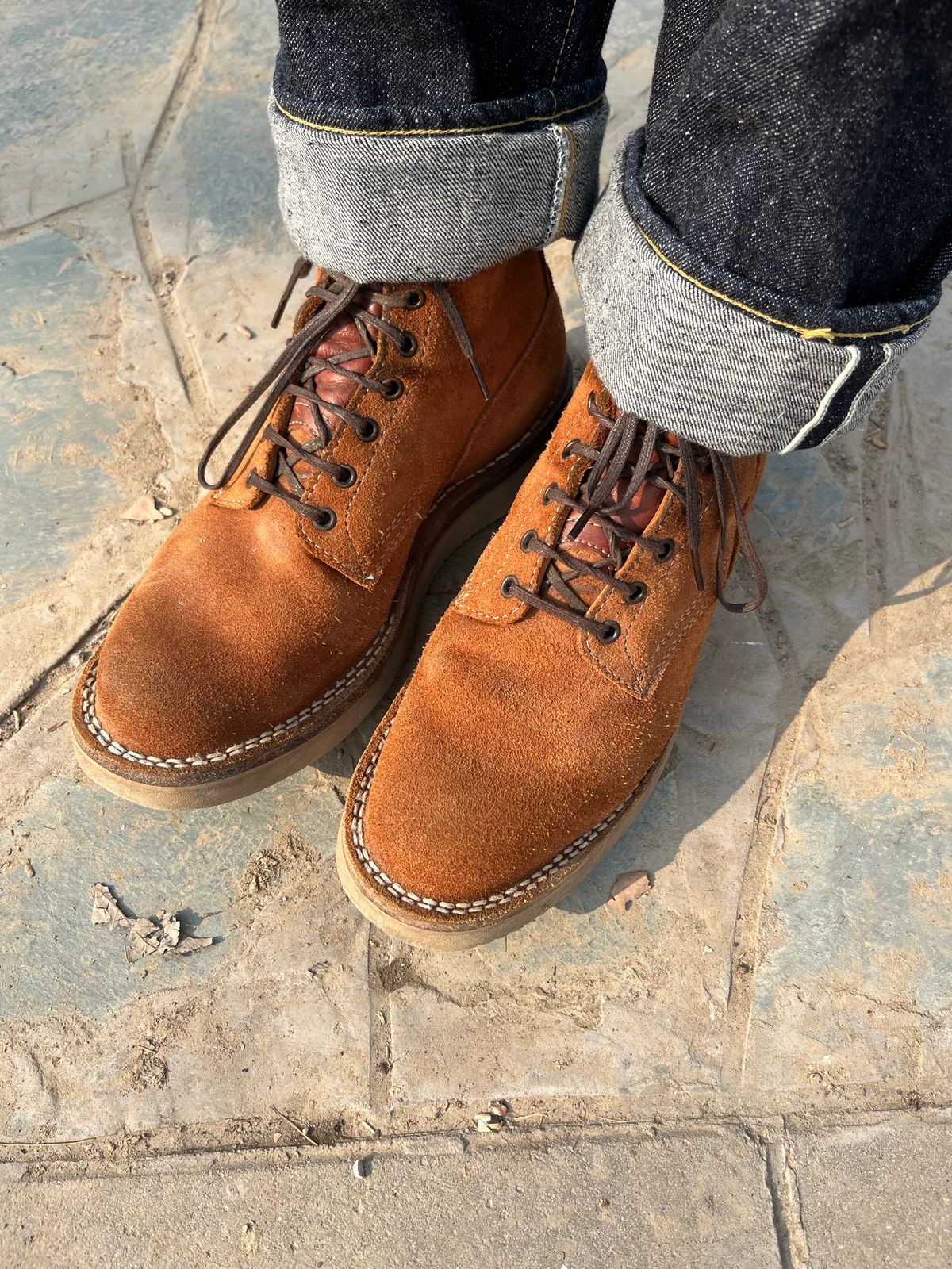 Photo by mr_spud on March 8, 2026 of the White's C350-CS in Seidel Red Dog Oil Tan Roughout.