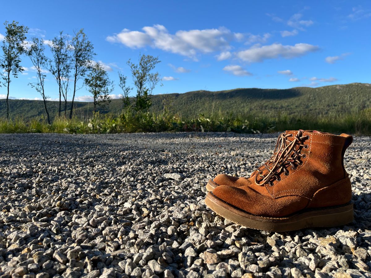 Photo by mr_spud on July 6, 2026 of the White's C350-CS in Seidel Red Dog Oil Tan Roughout.