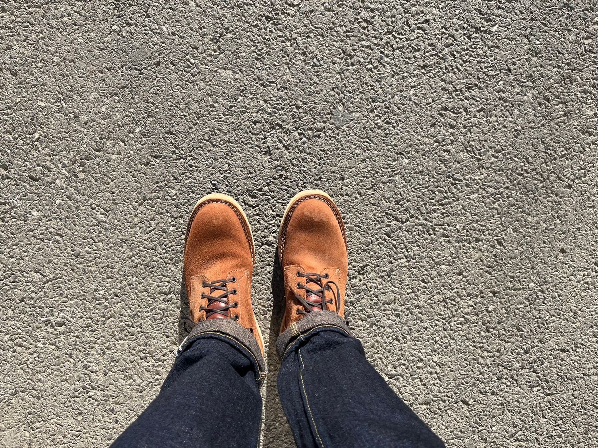 Photo by mr_spud on January 27, 2024 of the White's C350-CS in Seidel Red Dog Oil Tan Roughout.