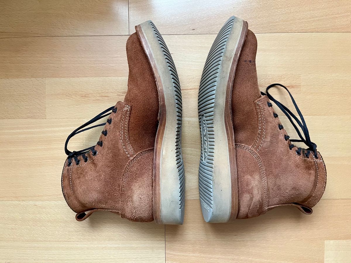 Photo by mr_spud on February 1, 2024 of the White's C350-CS in Seidel Red Dog Oil Tan Roughout.