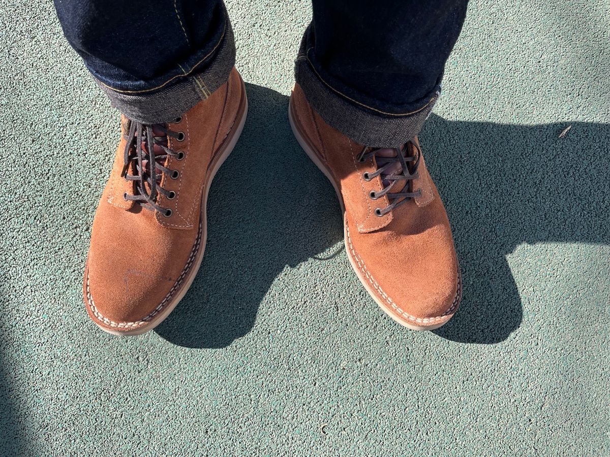 Photo by mr_spud on February 15, 2024 of the White's C350-CS in Seidel Red Dog Oil Tan Roughout.