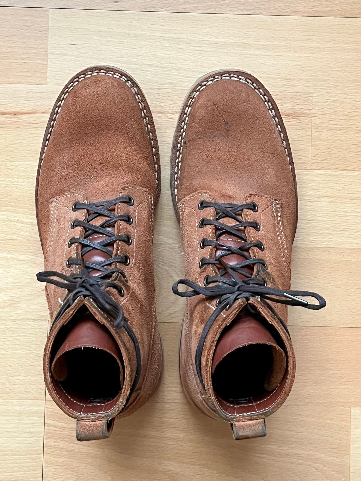 Photo by mr_spud on February 21, 2024 of the White's C350-CS in Seidel Red Dog Oil Tan Roughout.