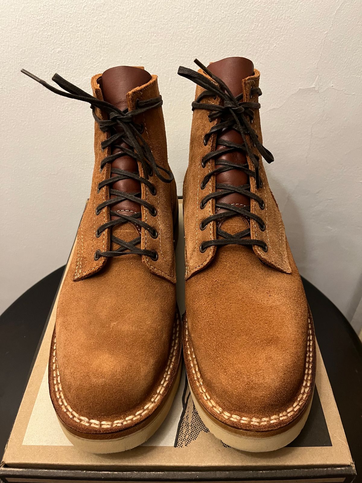 Photo by mr_spud on October 16, 2023 of the White's C350-CS in Seidel Red Dog Oil Tan Roughout.