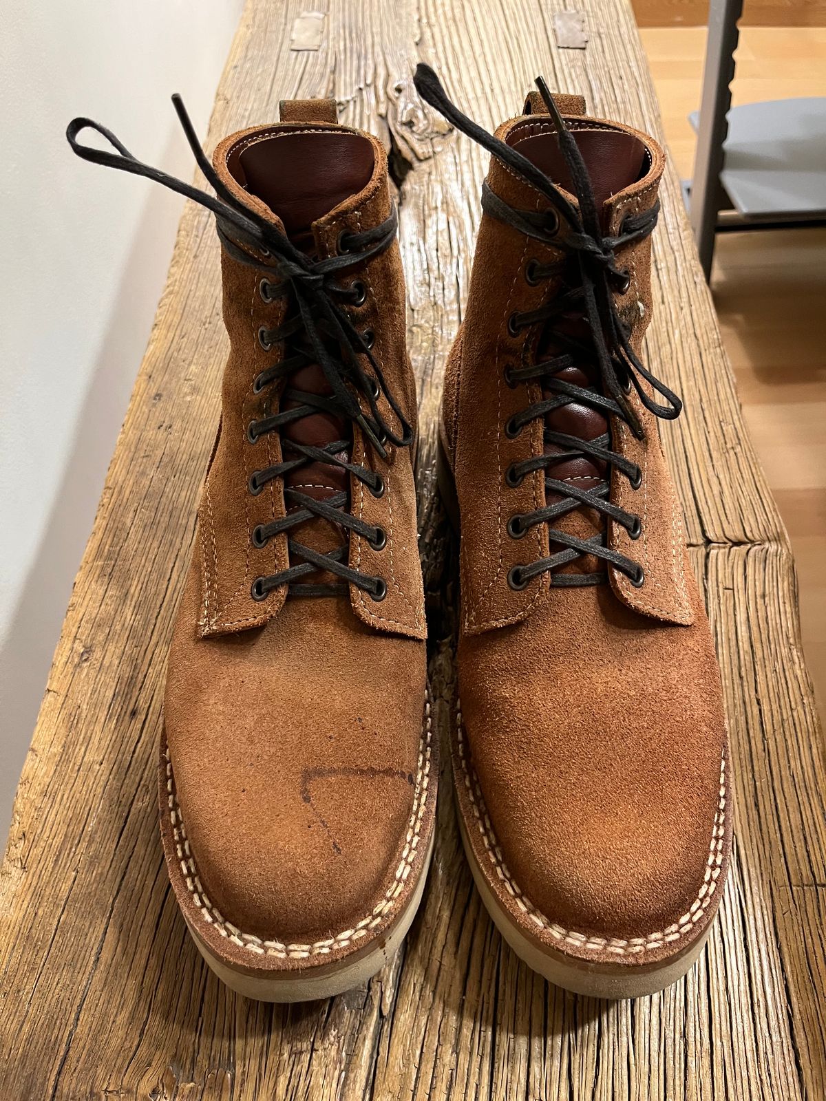 Photo by mr_spud on December 6, 2023 of the White's C350-CS in Seidel Red Dog Oil Tan Roughout.