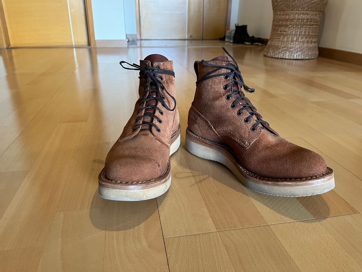 Photo by mr_spud on January 23, 2024 of the White's C350-CS in Seidel Red Dog Oil Tan Roughout.