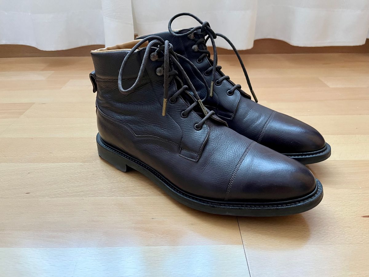 Photo by mr_spud on February 17, 2025 of the Edward Green Connemara in Tanneries Haas Dark Brown Utah.