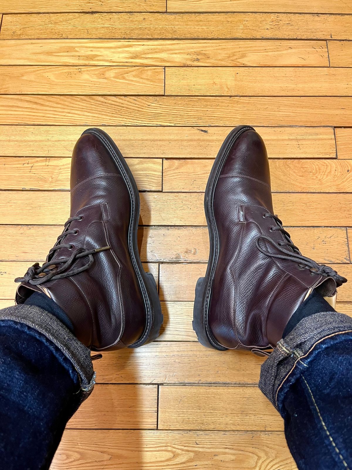 Photo by mr_spud on November 4, 2025 of the Edward Green Connemara in Tanneries Haas Dark Brown Utah.