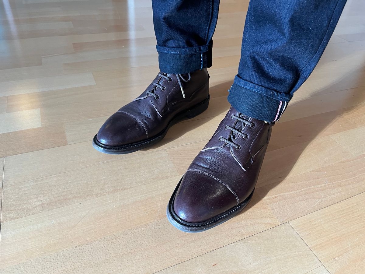 Photo by mr_spud on March 9, 2026 of the Edward Green Connemara in Tanneries Haas Dark Brown Utah.