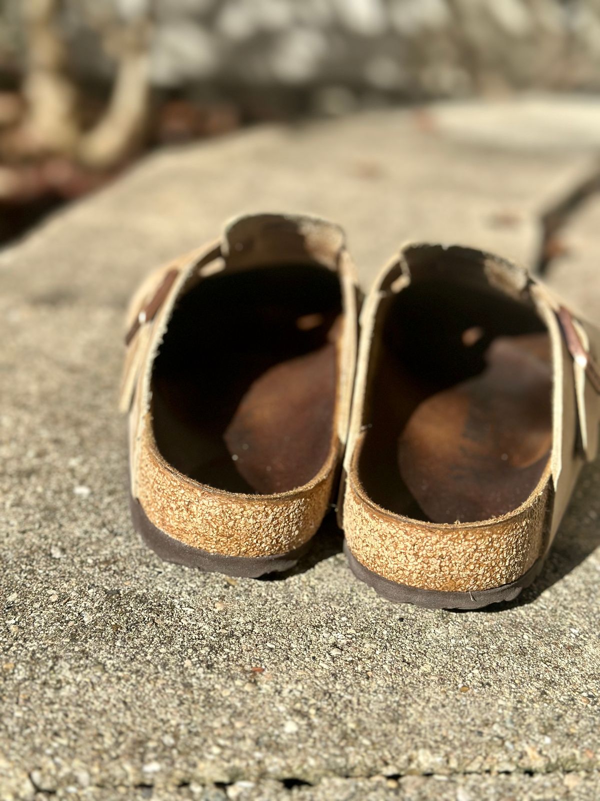 Photo by Wes on February 3, 2024 of the Birkenstock Boston in Tobacco Brown Oiled Leather.