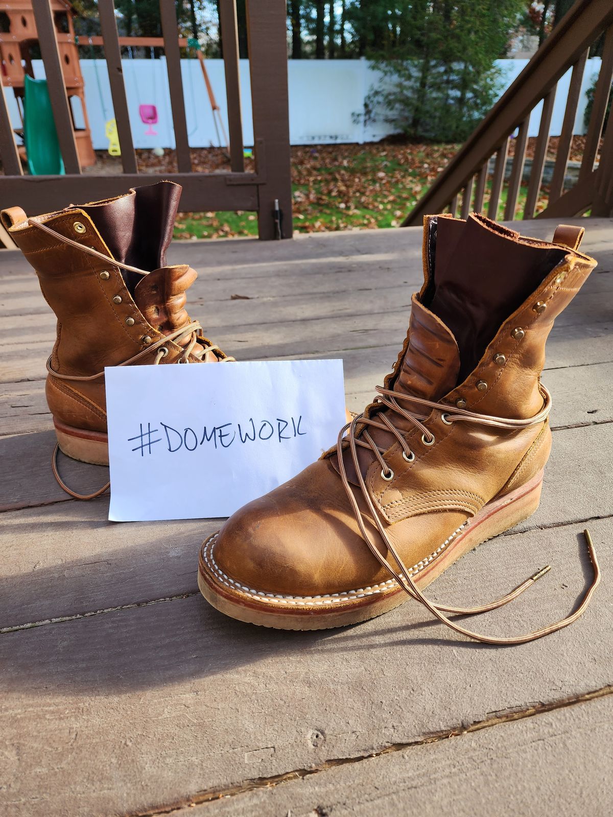 Photo by ba_knows on November 4, 2022 of the Nicks Traveler in Horween Orange Predator.