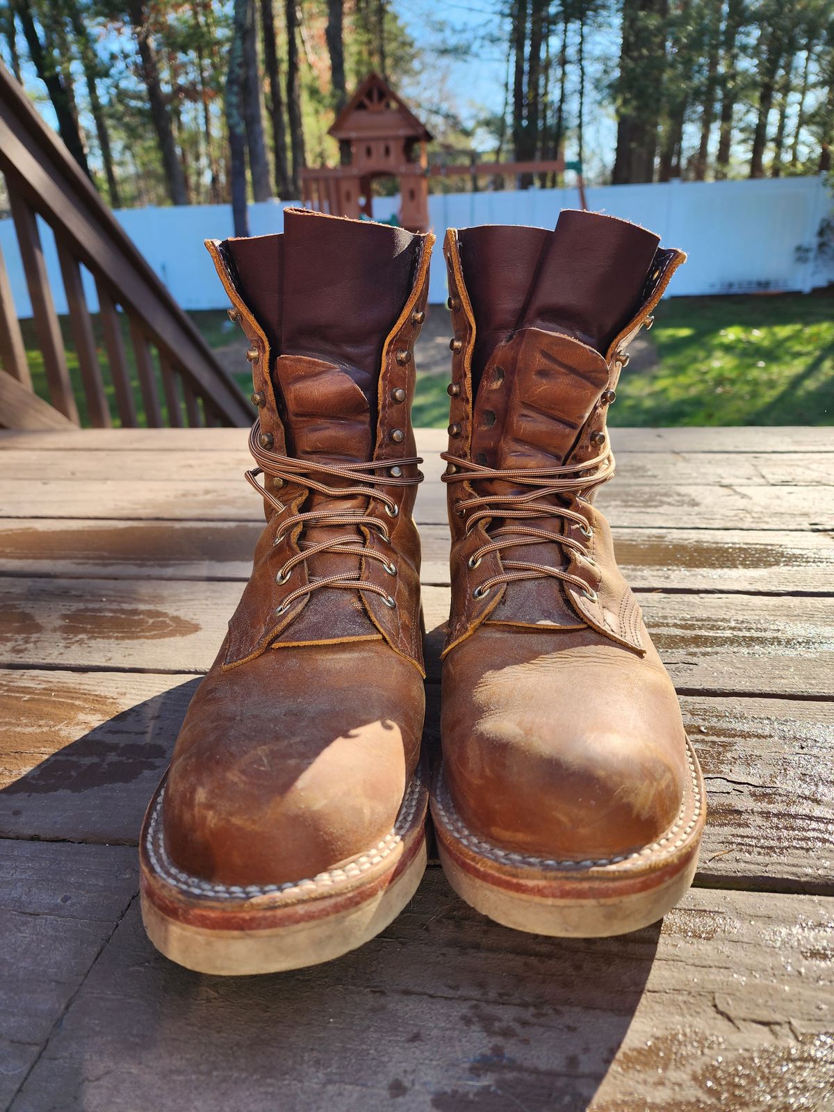Photo by ba_knows on December 5, 2022 of the Nicks Traveler in Horween Orange Predator.
