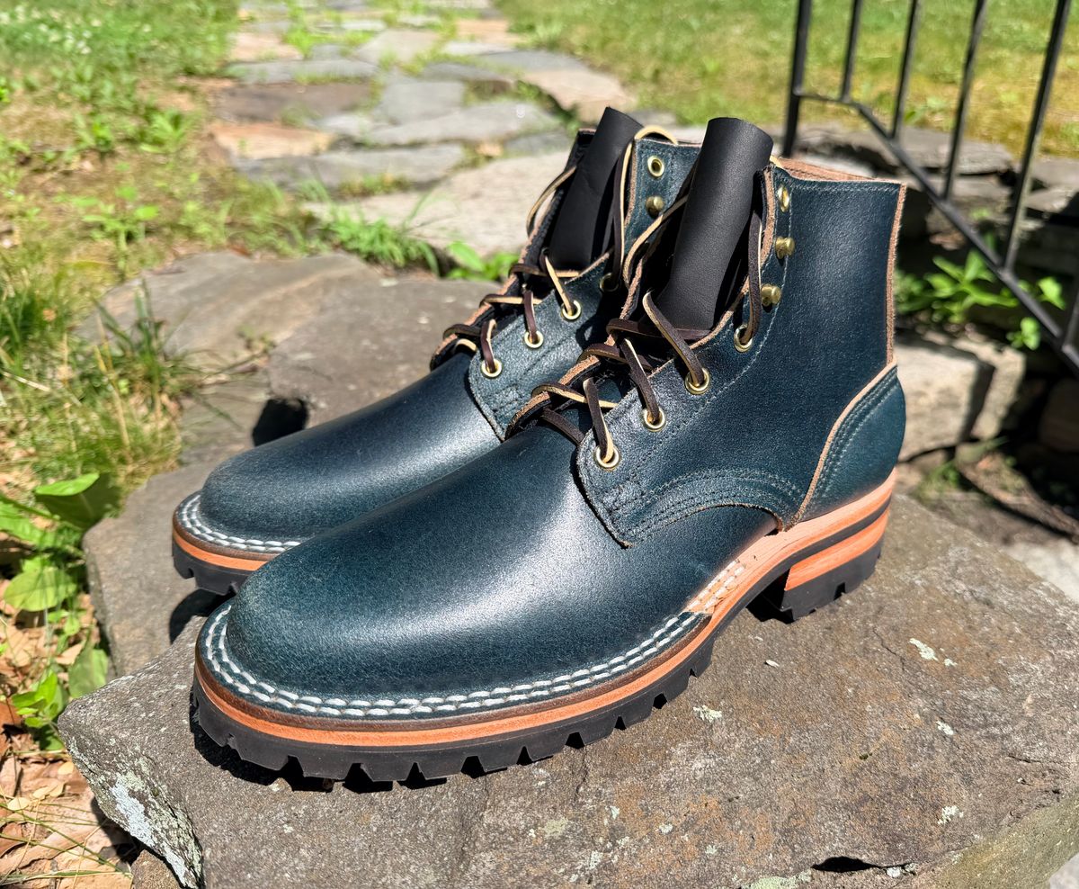 Photo by thewampus on July 2, 2026 of the Nicks MTO in Horween Pacific Waxed Flesh.