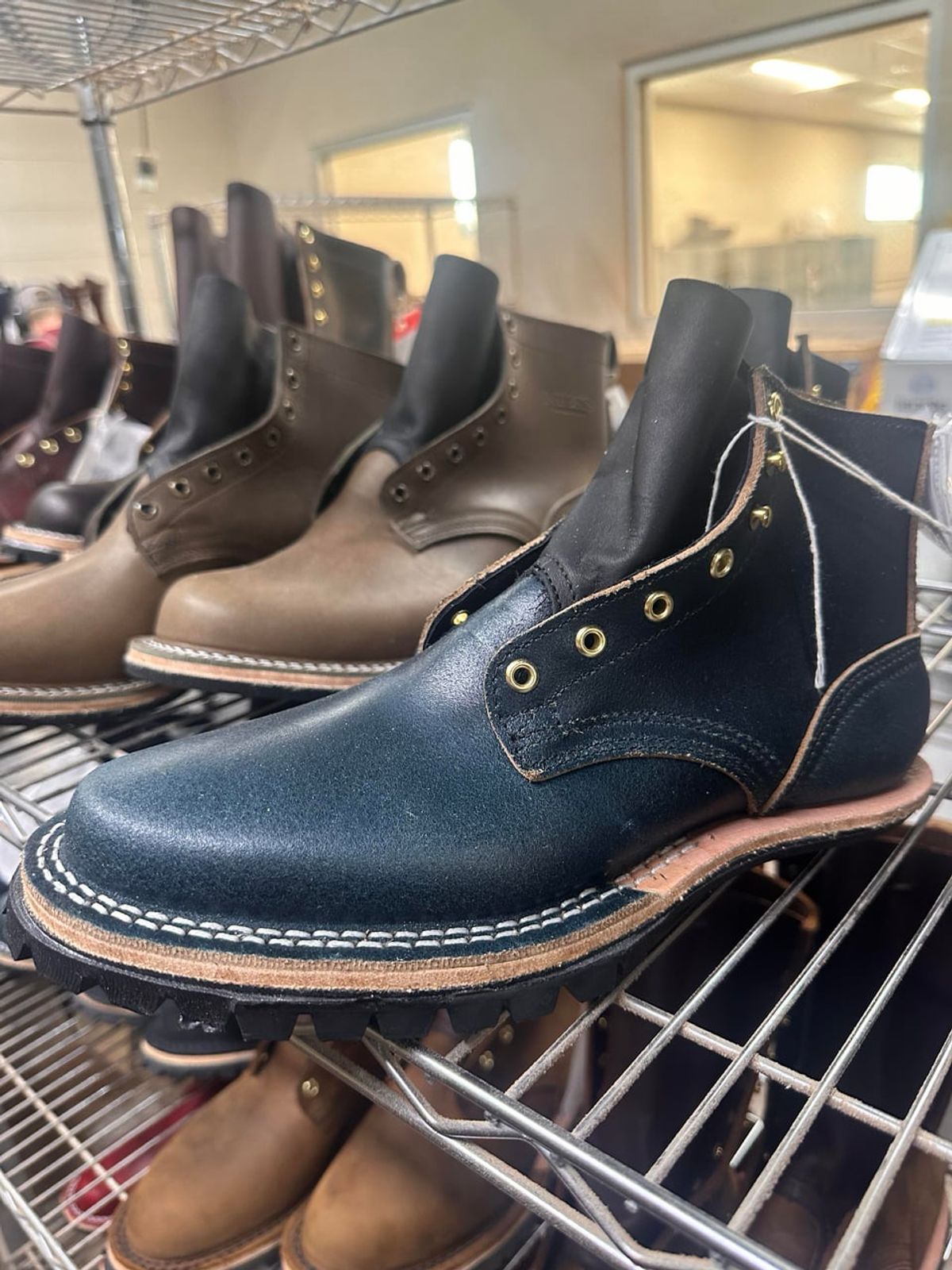 Photo by thewampus on June 25, 2026 of the Nicks MTO in Horween Pacific Waxed Flesh.