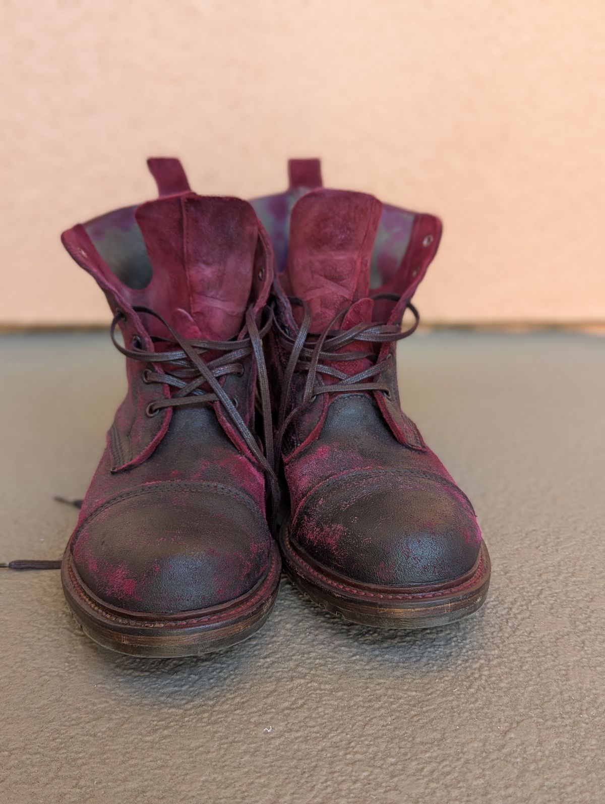 Photo by unofficiallegends on January 4, 2025 of the Allen Edmonds Normandy in Unknown Leather.