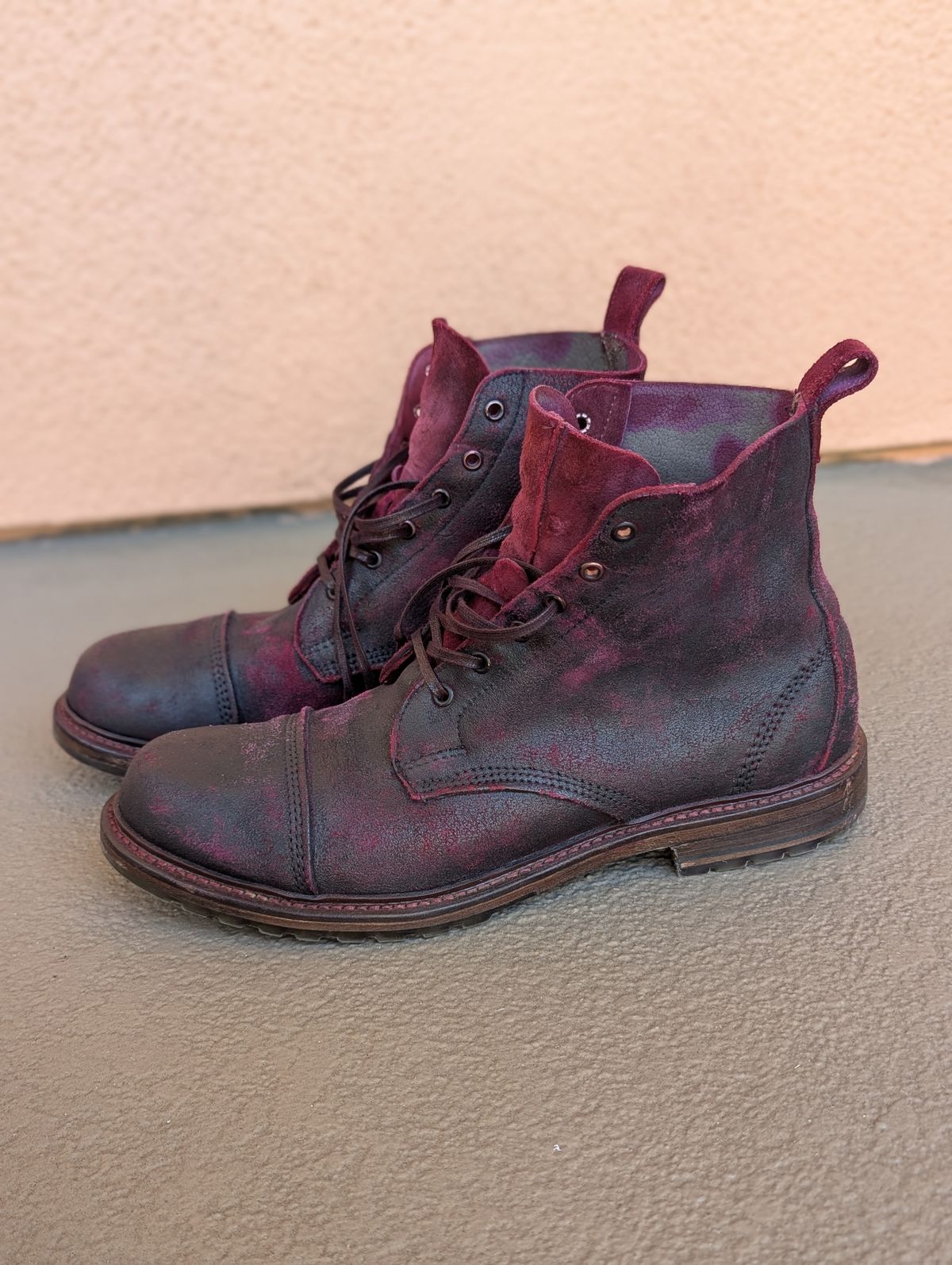 Photo by unofficiallegends on January 4, 2025 of the Allen Edmonds Normandy in Unknown Leather.