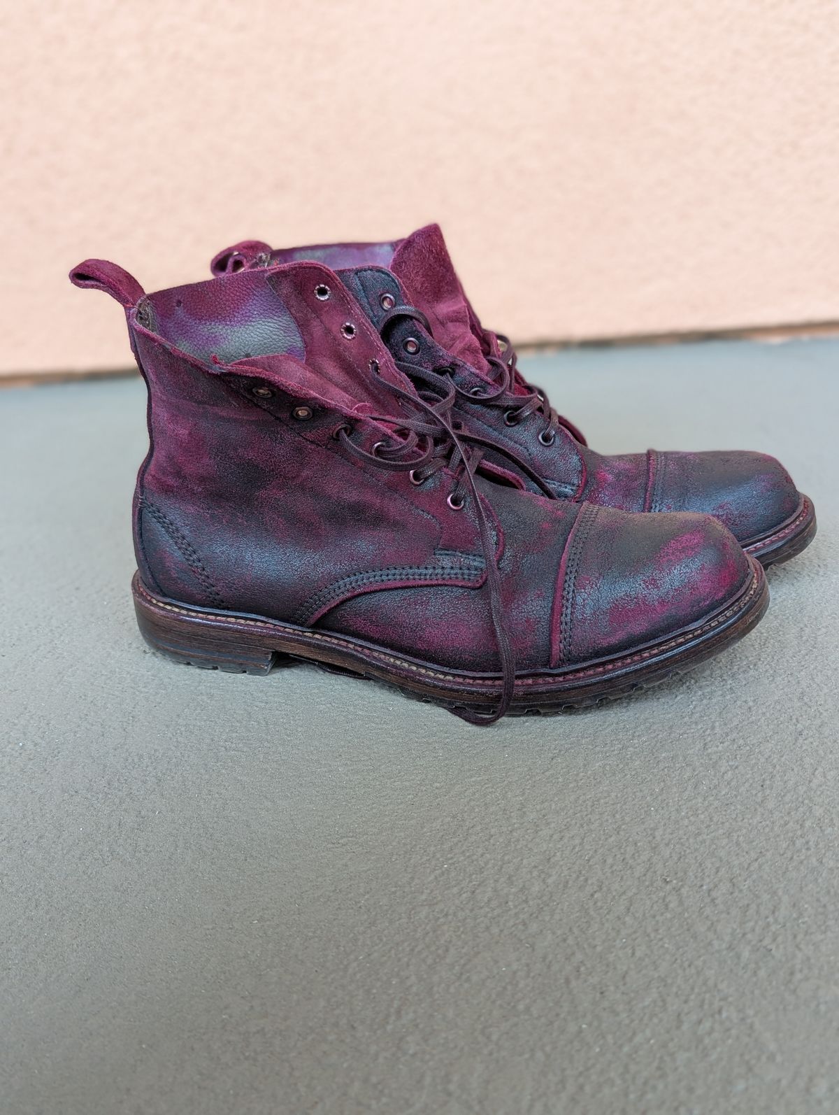 Photo by unofficiallegends on March 2, 2025 of the Allen Edmonds Normandy in Unknown Leather.