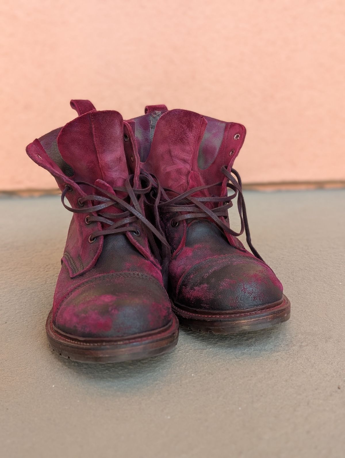 Photo by unofficiallegends on April 4, 2025 of the Allen Edmonds Normandy in Unknown Leather.