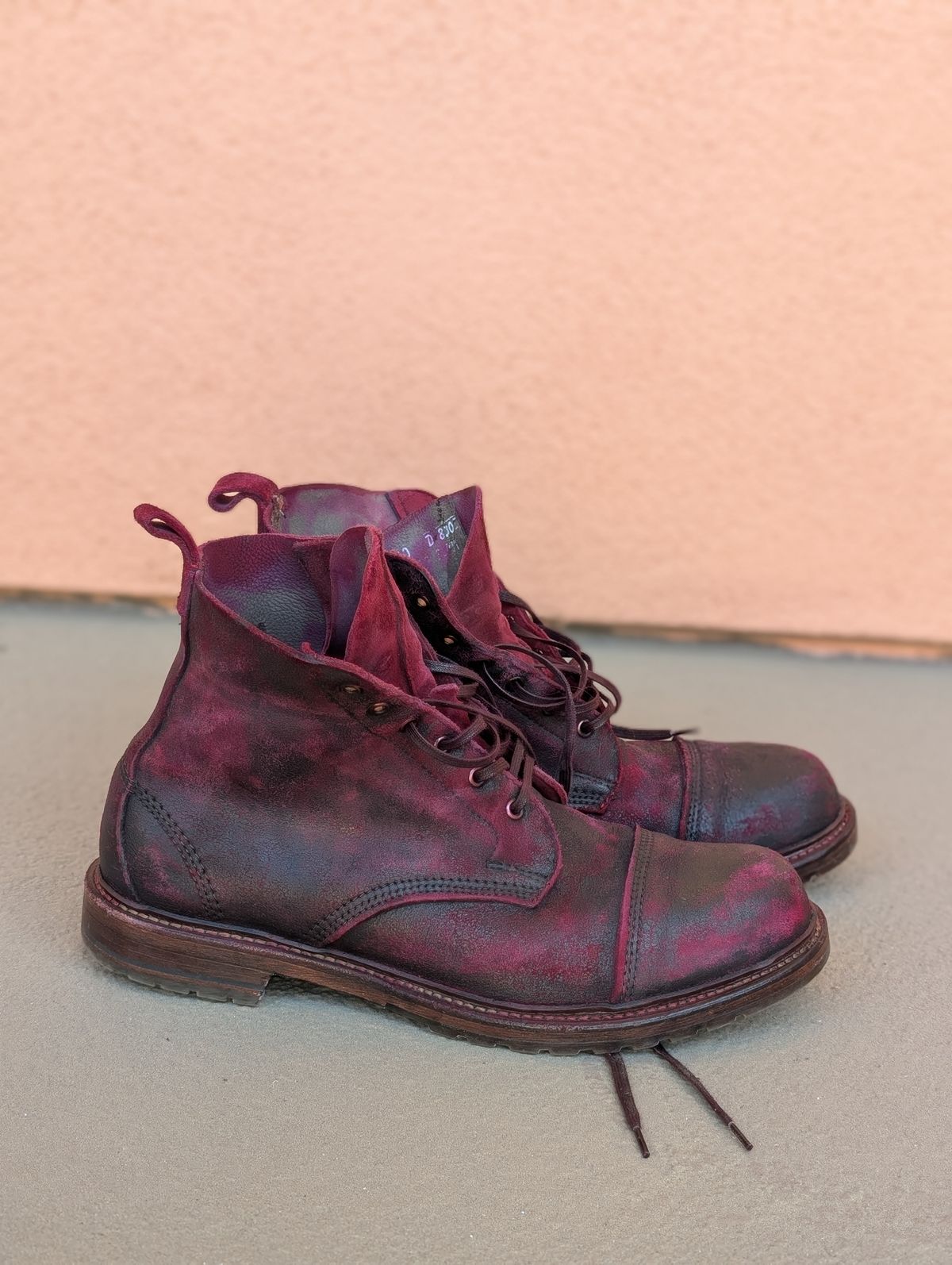 Photo by unofficiallegends on April 4, 2025 of the Allen Edmonds Normandy in Unknown Leather.