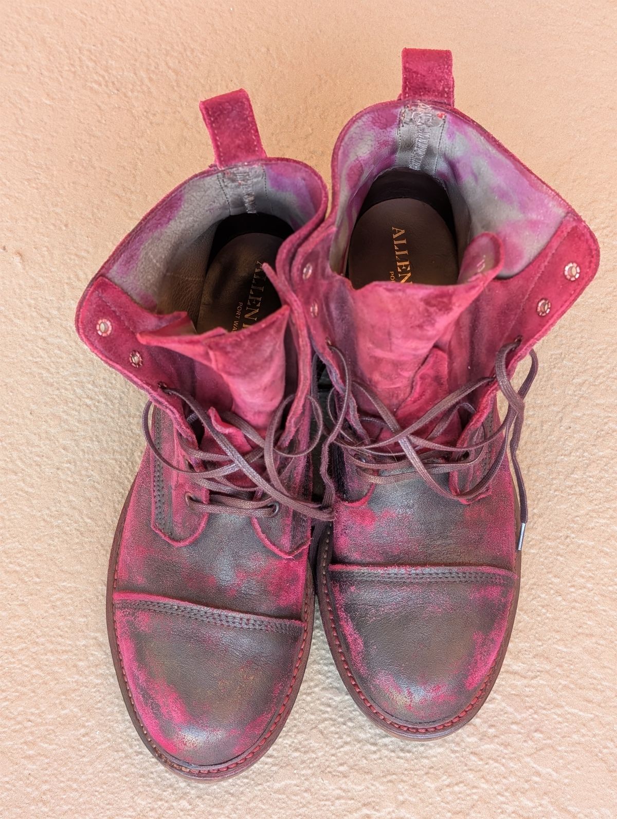Photo by unofficiallegends on April 4, 2025 of the Allen Edmonds Normandy in Unknown Leather.
