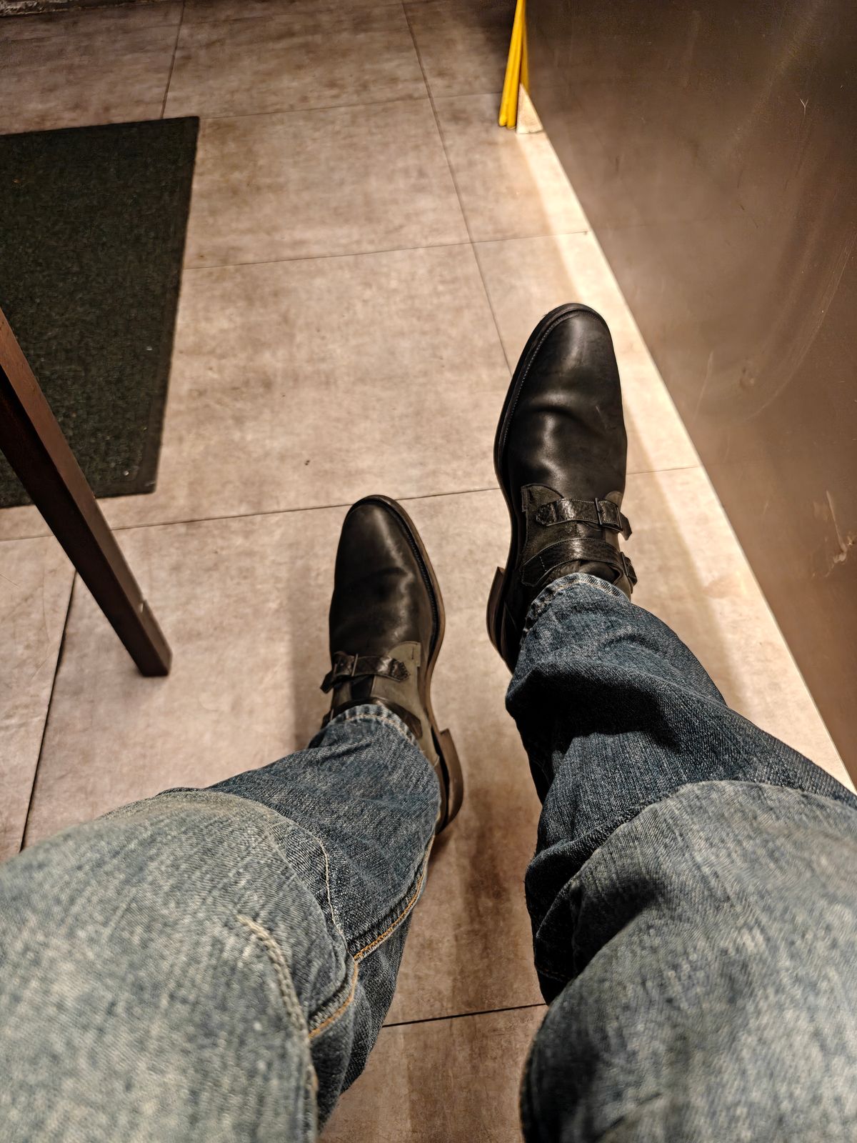 Photo by litespeedd on August 2, 2025 of the Arno Custom Model in Maryam Washed Horsebutt & Shark.