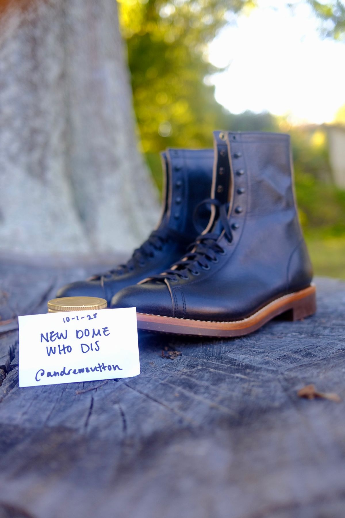 Photo by AndrewSutton on October 1, 2025 of the John Lofgren Fieldmaster in Horween SHF horsehide.