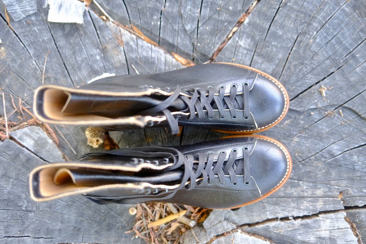 Photo by AndrewSutton on October 1, 2025 of the John Lofgren Fieldmaster in Horween SHF horsehide.