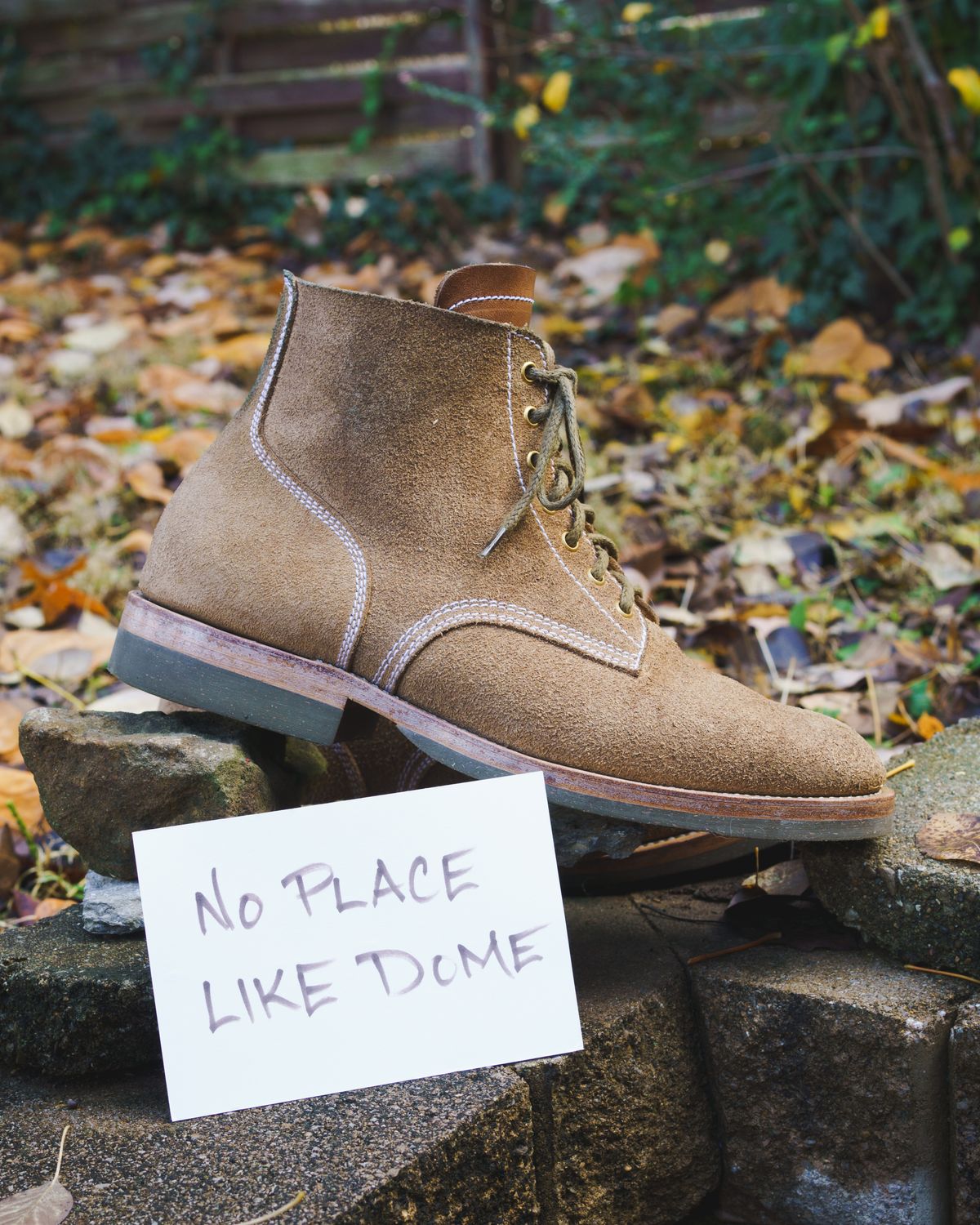 Photo by blake_more on November 1, 2022 of the Sagara Boondocker in Horween Natural Chromexcel Roughout.