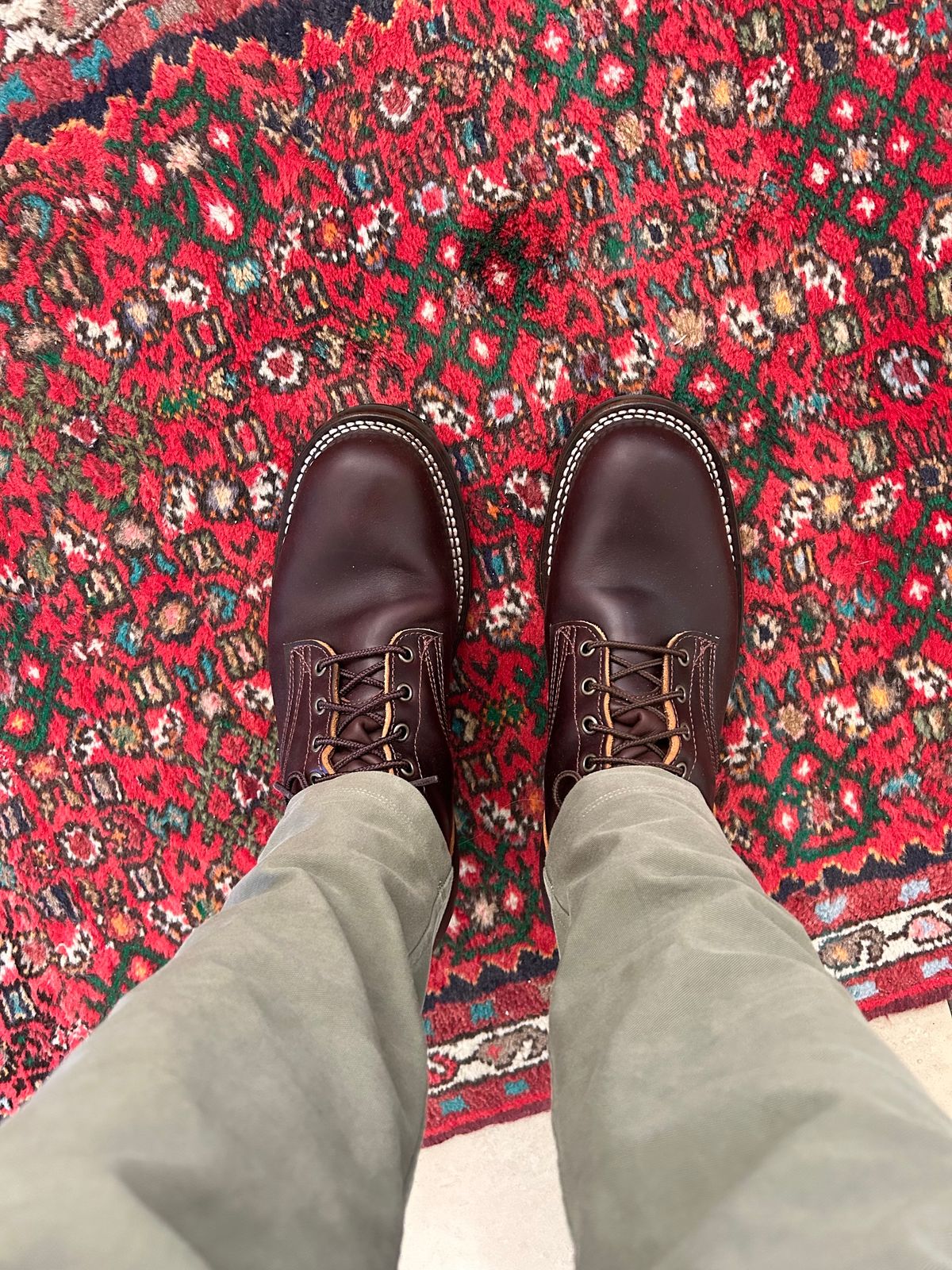 Photo by i29alpha on January 13, 2024 of the Frank's Boots Wilshire in Seidel Brown Domain.
