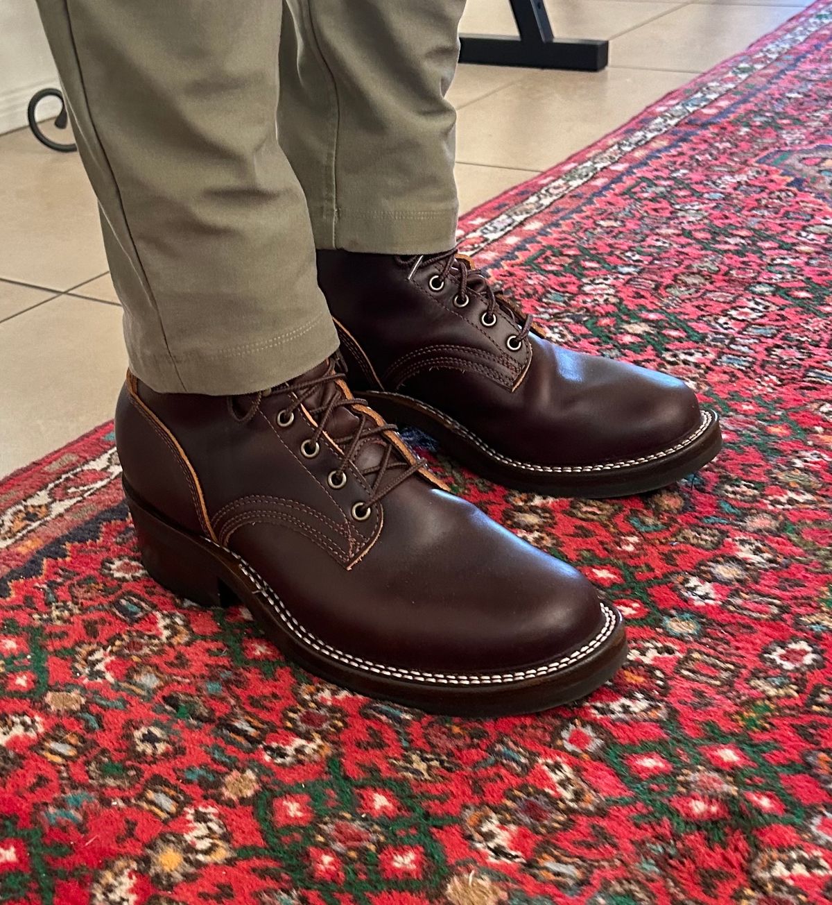 Photo by i29alpha on January 13, 2024 of the Frank's Boots Wilshire in Seidel Brown Domain.